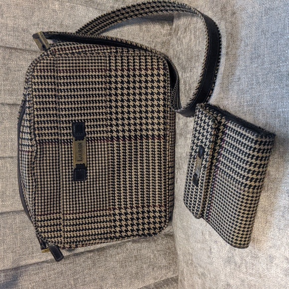 Vintage Ralph Lauren Houndstooth Purse. - Picture 15 of 15